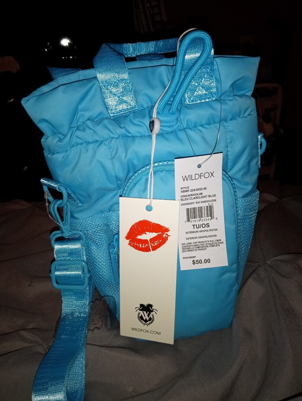 Wildfox Bright Aqua Crossbody Bag OFFERS WELCOME
